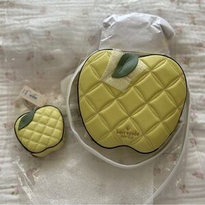 Kate Spade Honeycrisp Apple Bag with Coin Purse